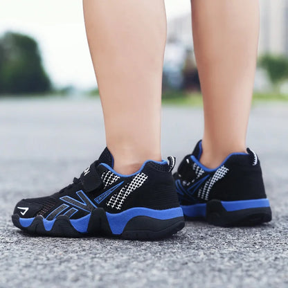 Summer Kids Fashion Sneakers for Boys Mesh Breathable Sports Running Shoes Lightweight Children School Walking Footwear Tennis