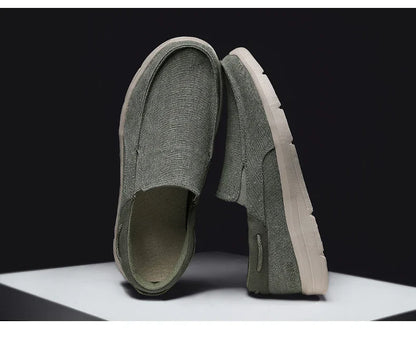Mocassins Para Homens Sapatos Outono Novo Masculino Sapatos de Lona Clássicos Sapatos de Lazer Confortáveis Tênis Respiráveis Para Homens Mocassins