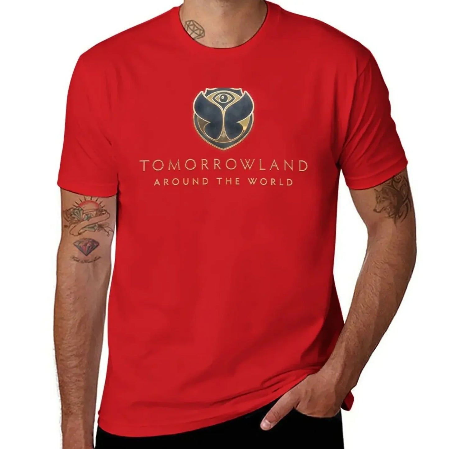 New Tomorrowland T-Shirt anime figures quick drying mens clothing