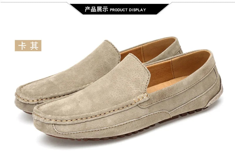 Leather Man Loafers Luxury 2022 Casual Shoes For Men Boat Shoes Handmade Men Slipon Driving Shoes Male Moccasins Zapatos