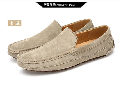 Leather Man Loafers Luxury 2022 Casual Shoes For Men Boat Shoes Handmade Men Slipon Driving Shoes Male Moccasins Zapatos