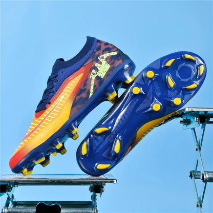 New Men Football Boots Training Breathable Soccer Shoes Wholesale Unisex Professional Ultralight Indoor Futsal Drop Shipping