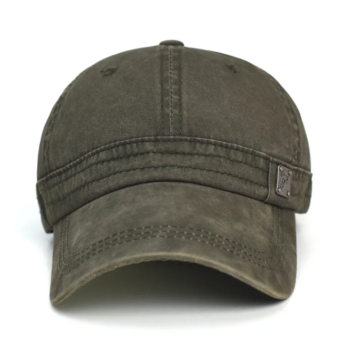Washed Cotton Baseball Cap Men Women Casual Vintage Dad Hat Adjustable Trucker Style Low Profile Outdoor