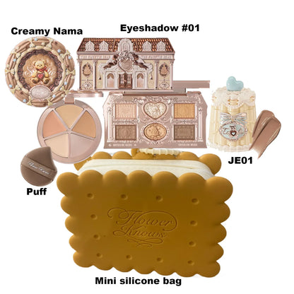 Makeup Set Box Full Swan Bear Garden Collection Embossed Blush Shine Lipstick Kit Foundation  All in Maquiagem Kit