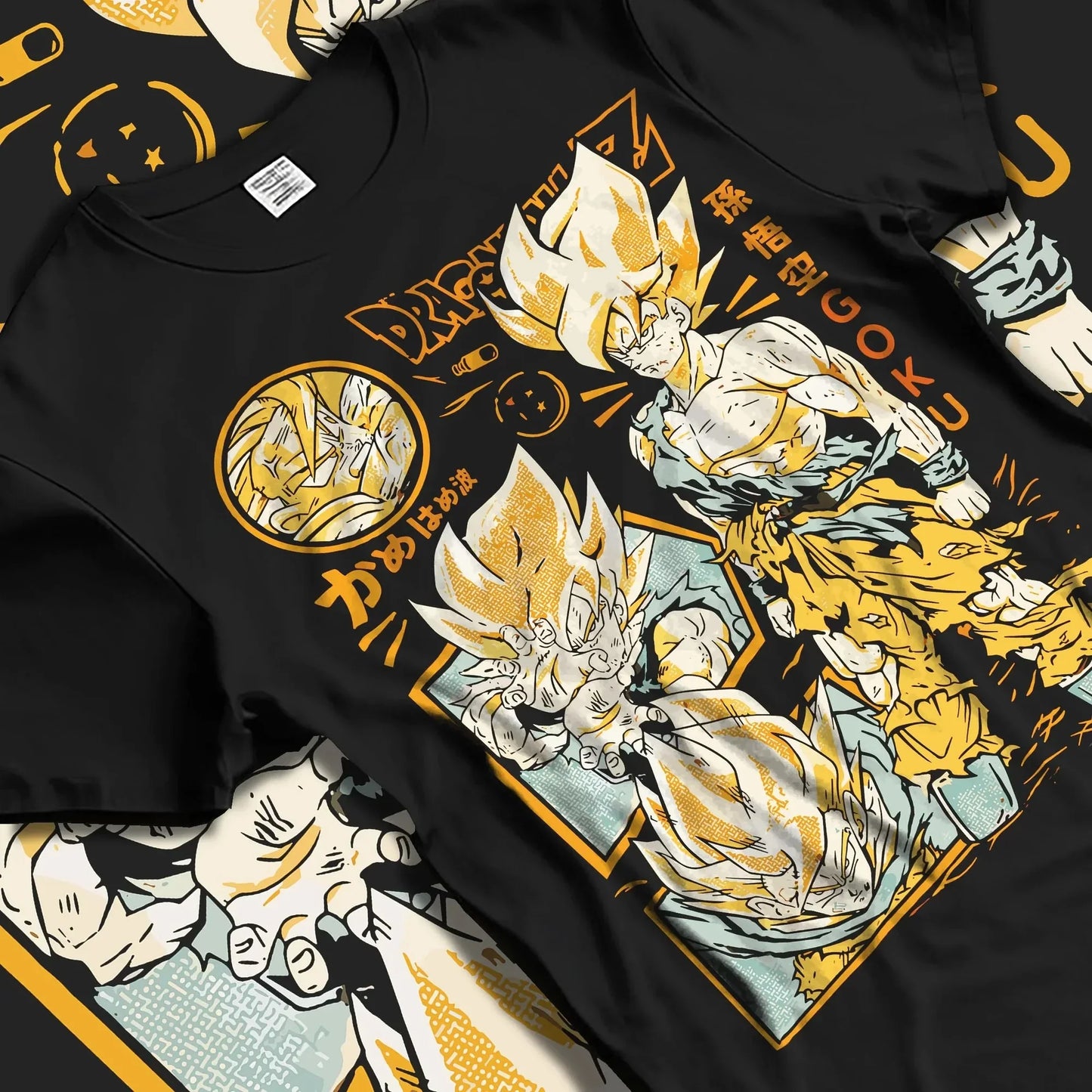 2026 Summer Dragon Ball  Oversized T-shirt 100% Cotton Vintage Y2K Graphic Print High Quality Unisex Casual Streetwear Tshirt