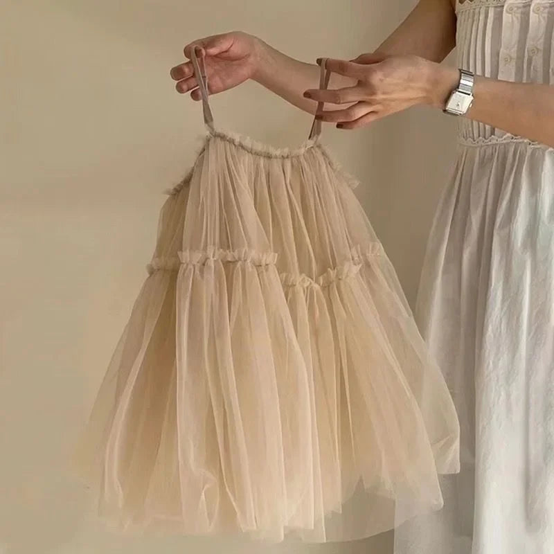 Vestido de bebê para meninas, vestido de verão infantil com renda e tela, vestidos tutu para bebê, vestido de festa de aniversário infantil, roupas para meninas