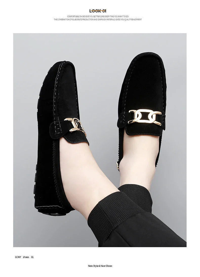 Sapatos Masculinos 2025 Novos Feitos à Mão Gorro Sola Macia Slip-On Casual Sapatos Preguiçosos Respiráveis ​​Trbottomy Mais Fáceis de Combinar Tamanho Grande