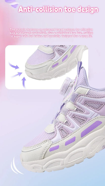 Spring and autumn children's shoes girls' school students leisure sports running shoes basketball children outdoor tennis shoes