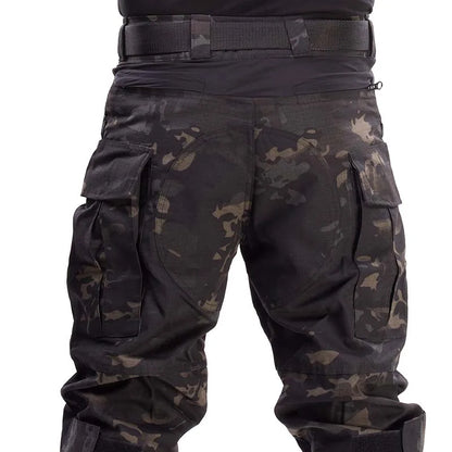GEN3 Tactical Pants G3 Men Combat Trousers CP Camo Cargo Pant +Knee Pads Training Hunting Pants Work Clothing  Wear-resisting