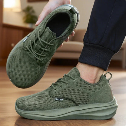 New Men's Casual Wide Barefoot Shoe Unisex Trail Running Non-Slip Minimalist Walking Shoes Fashionable Breathable Men's Sneakers