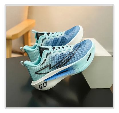 Single net children's shoes, boys' sports shoes, breathable girls' running shoes and outdoor basketball shoes in summer
