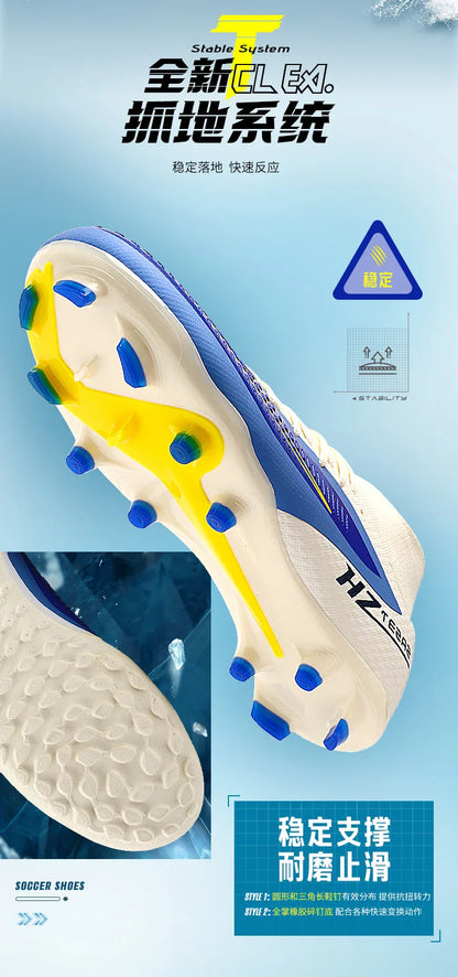 Men Football Boots New Adult Adult Professional Breathable Sports FG Fast Futsal Male Football Shoes Sneakers Turf Cleats Match