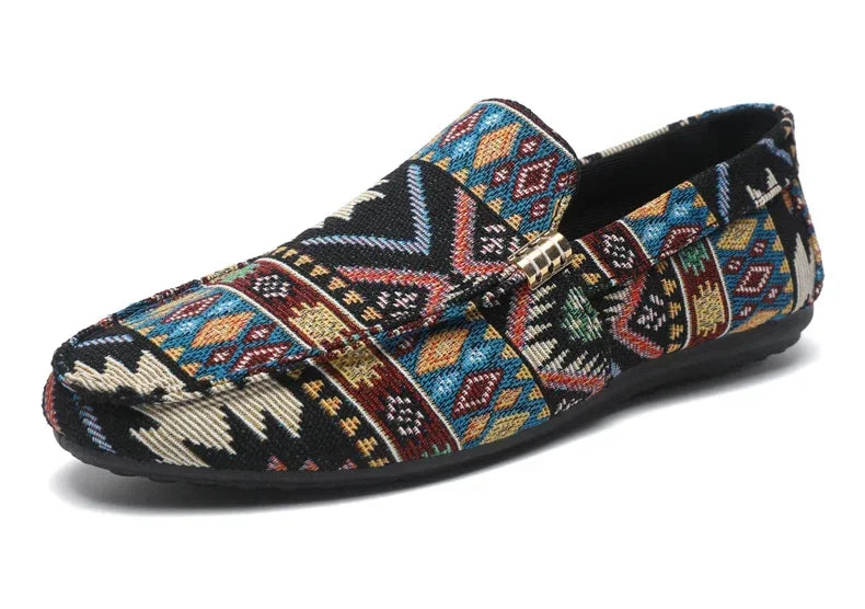 Summer Outdoor Men's Casual Shoes Breathable Man Loafers Lazy Shoes Comfortable Walking Sneakers Non-slip Flats Driving Shoes