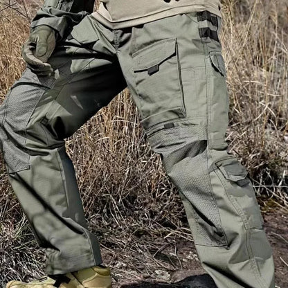 New Men Tactical Pants Quick Drying Multi-Pocket Cargo Pants Casual Tactical Trousers Wear-Resistant Work Traning Pant Loose