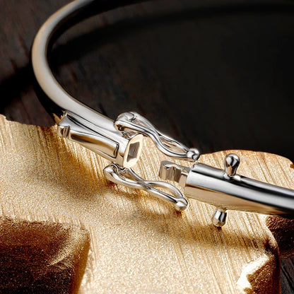 1CT Pear Cut Moissanite Bangles for Women GRA Certified D VVS1 Lab Diamond 100% s925 Sterling Silver Wedding Bracelets