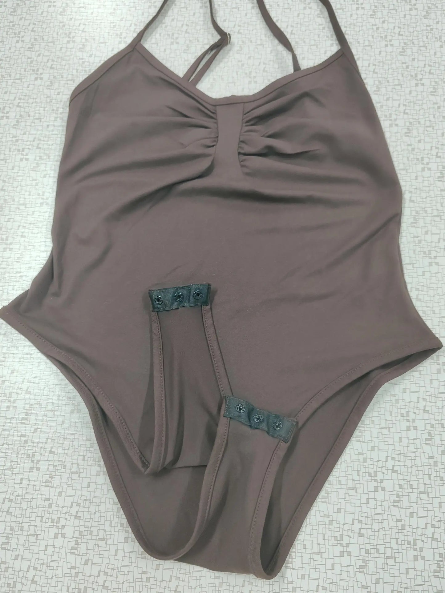 Sexy Spice Sling Strap Slim Vest Women's Clothing Solid Simple Basic Sexy Camisole Jumpsuit for Vacation