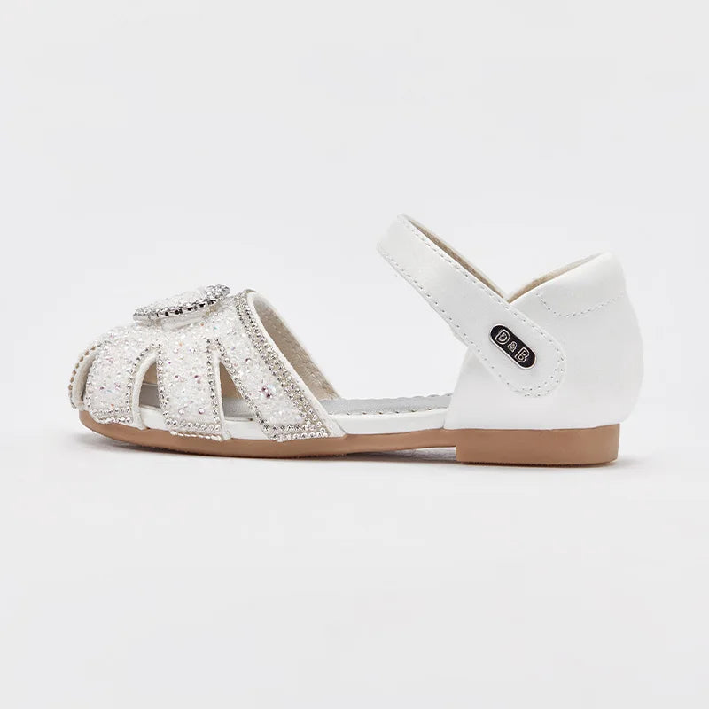 Baby Girls Sandals Summer Cute Baby Soft Leather Shoes Party Outdoor Children's Princess Crystal Shoes Cool DB2252060
