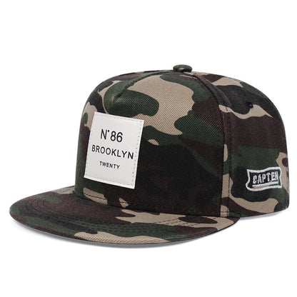  Camouflage Embroidered Baseball Hat Snapback Caps Hip-hop Hats Outdoor Adjustable Unisex Sunshade Cowboy Sunscreen Hat