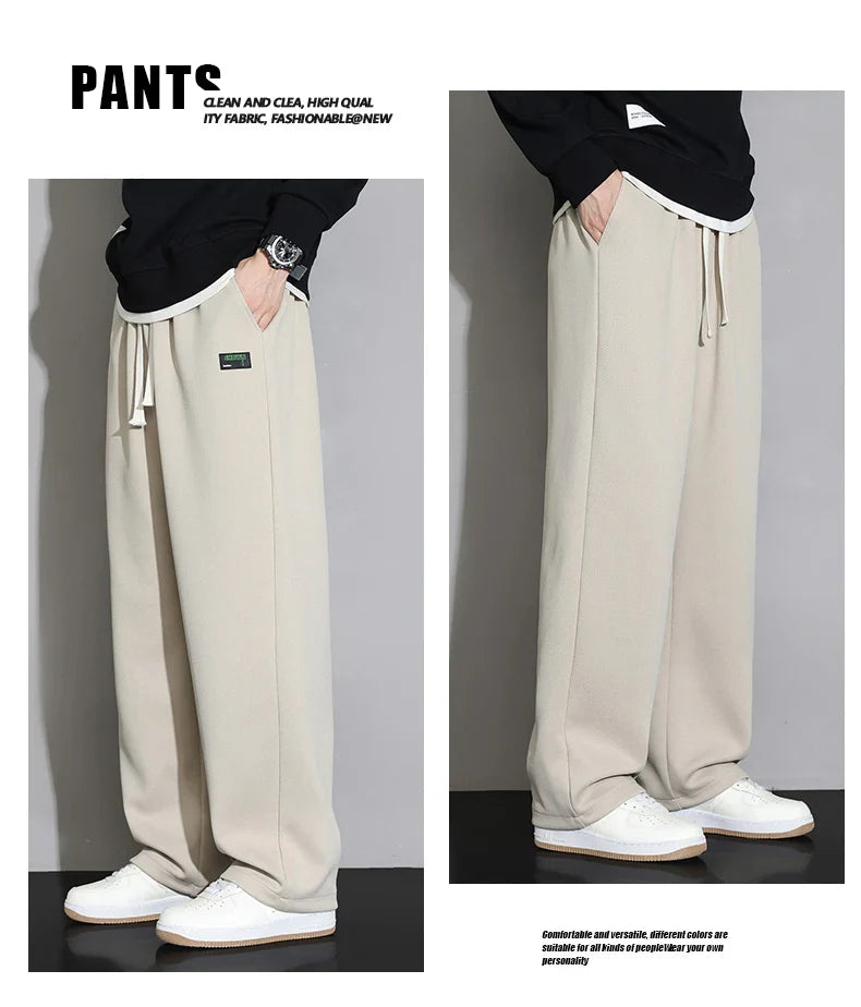High Quality Outdoor Sports Seasonal Trend Casual Versatile Fitness Running Breathable Ankle Pants Breathable Straight Leg Pants