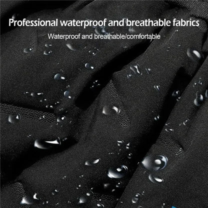 New Men's Windproof Jackets Coats Water-Resistant Casual Zipper Hight Weight Parkas Athletic Outdoor Warm Thick Streetwear