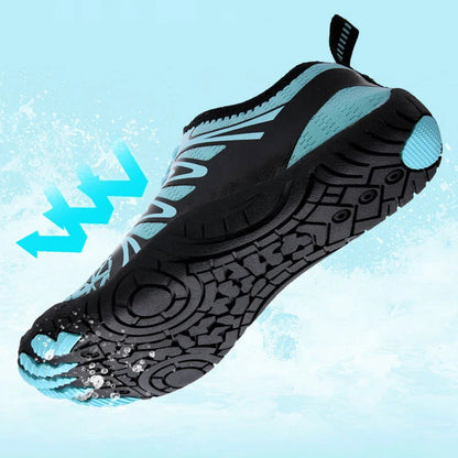Men Women Barefoot Outdoor Aqua Shoes Couple Quick-drying Wading Beach Swimming Fitness Cycling Sports Water Sneakers