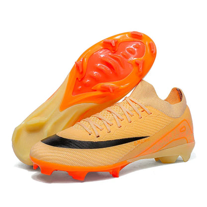 New Men's Football Boots Training FG Top Quality Non-Slip Soccer Shoes Cleats Sneakers Wholesale Drop Shipping Unisex Adult