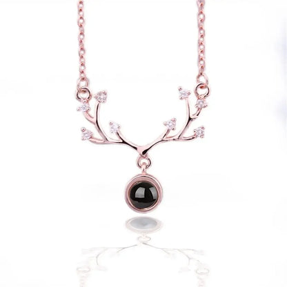 New Fashion Unisex Titanium Steel Necklace Heart Shaped Photo Picture Locket Lover Friend Pendant Chain Jewelry Accessoires