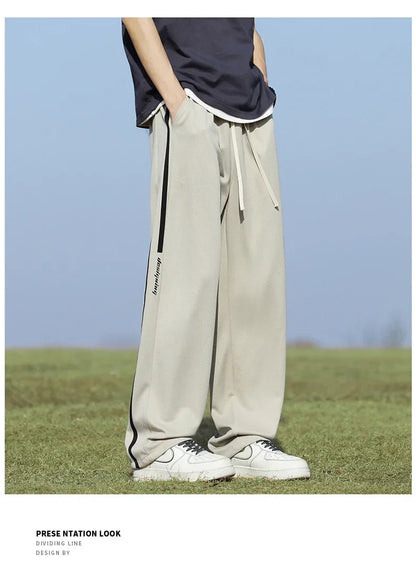 High Quality Outdoor Sports Seasonal Trend Casual Versatile Fitness Running Breathable Ankle Pants Breathable Straight Leg Pants