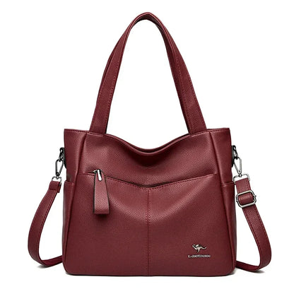 Genuine Brand Soft Leather Ladies Handbags Luxury Designer Shoulder Bags  New Classic High Quality Crossbody Bags for Women