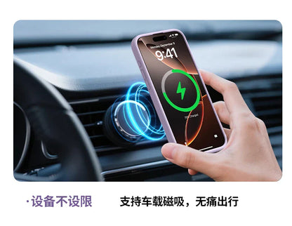 Magnetic Case For iPhone 17 Pro Max 17 Ari MagSafe Liquid Silicone Comfortable Feel Built in Flocking Protect Cover