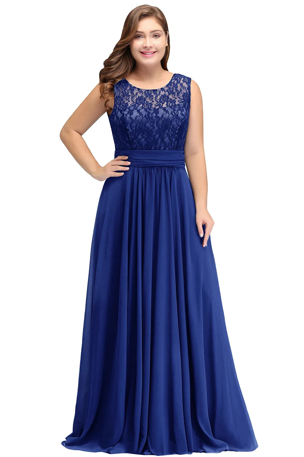 Burgundy Plus Size Bridesmaid Dresses Long V Back Sleeveless Evening Party Prom Gowns A-line Birthday Gift Women Robe De Soiree