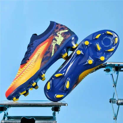 FG Mens Soccer Shoes High Quality Turf Soccer Cleats for Sneakers Training Football Boots Chuteira Campo 35-45