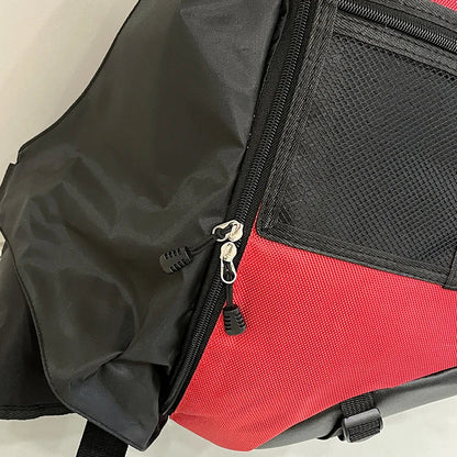 Large capacity chest bag, large capacity side back crossbody bag, multiple pockets, suitable for outdoor sports, travel and cycl