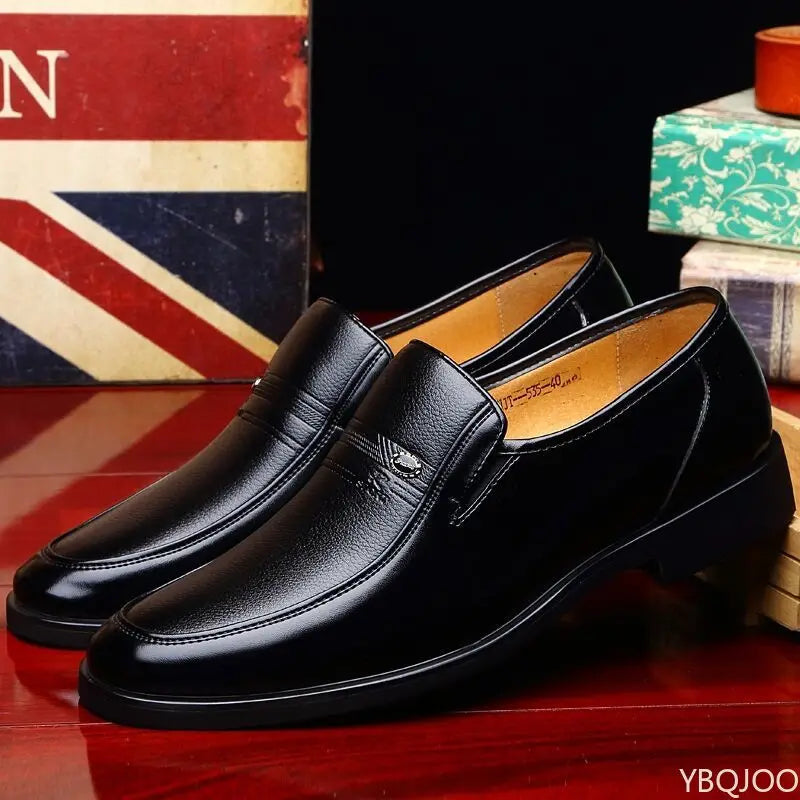 Large Size Fashionable Men's Office Formal Shoes Low Cut Daily Comfortable Pointed Multifunctional Men's Wedding Men's Shoes