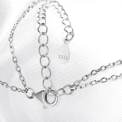 Certified All Moissanite Lab Diamond Bracelets for Women Adjustable 15-20cm Classic Luxury Chain Pure 925 Sterling Silver