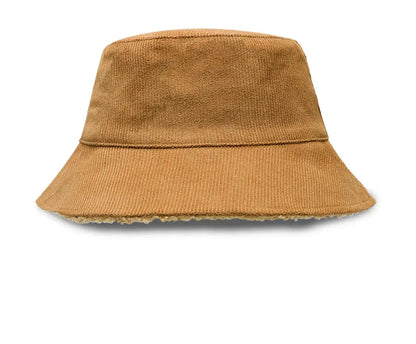 Double-sided Wearable Dad Winter Fisherman Hat Woman Corduroy Fur Bucket Hats Men Big Size Panama Hats Lady Warm Snow Hat