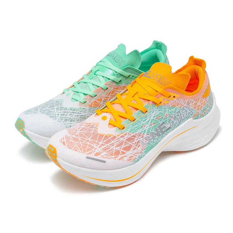 Carbon Fiber Plate Running Shoes Traction Shock Absorption Sneakers Professional Marathon PB Racing Sports Trainers Shoes