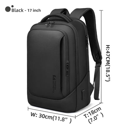 Multifunctional Men's Backpack 15.6" Laptop Backpack Waterproof Large Capacity Work Travel Backpack with USB Port