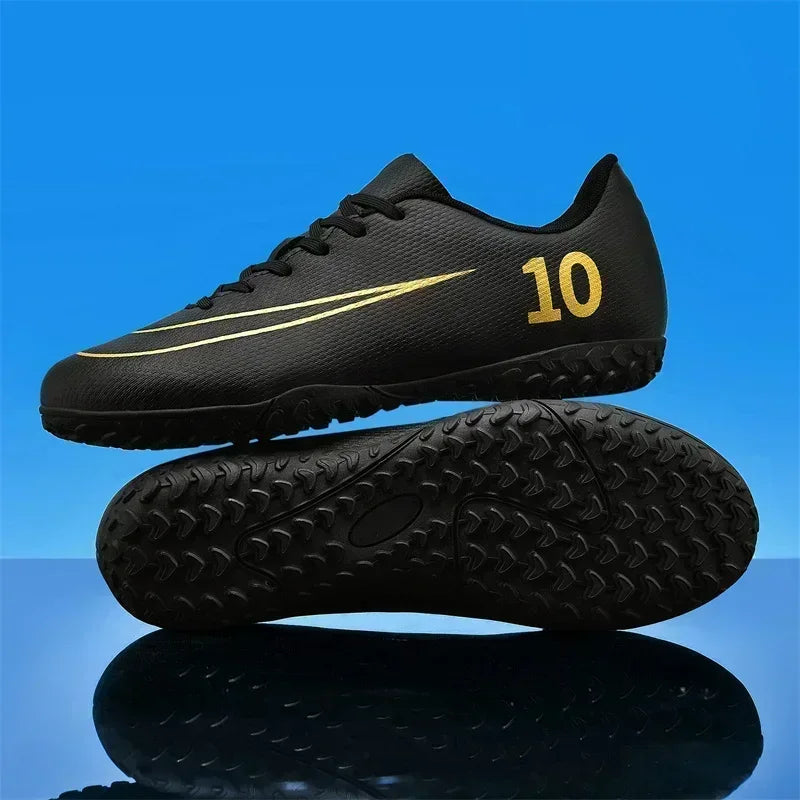 New Men Football Boots Professional Soccer Shoes Training Outdoor Adult Kids Ultralight TF/FG Sports Shoes Futsal High-quality