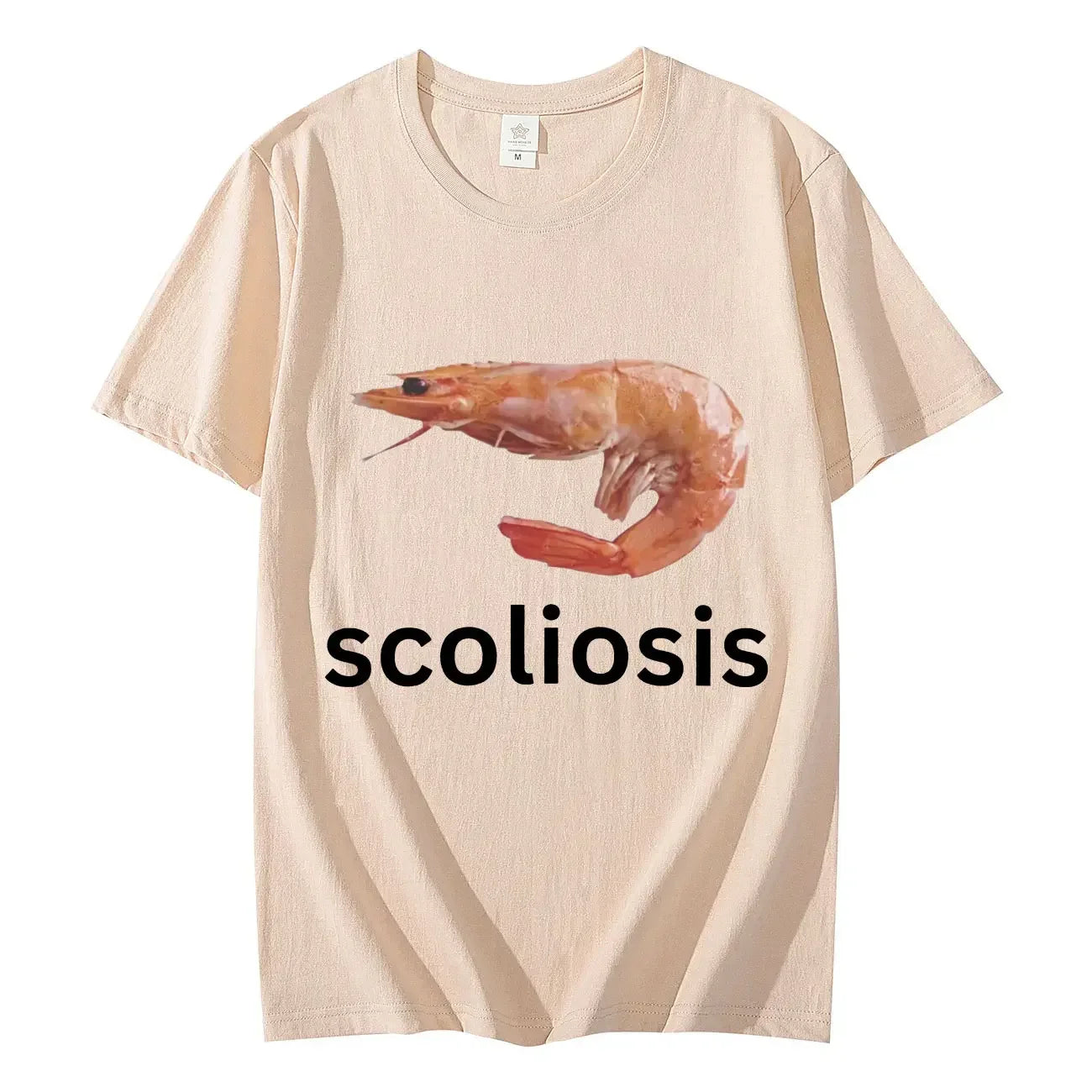 Funny Shrimp Meme T-shirt Unisex Fashion Casual T-shirts Summer Short Sleeve T Shirts Streetwear Women T Shirts