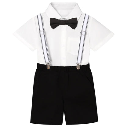Boys Suit Wedding Toddler School Graduation Outfit Kids Birthday Party Gift Set Children Easter Church Photography Daily Clothes