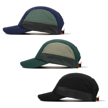 Fashion Adjustable Hat 5 Panel Cap Quick Dry Cap Snapback Hats Unisex Baseball Caps Sun Hats