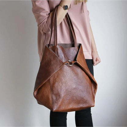 Retro 2 Set Bag Shoulder Bags High Capacity Tote Bags Metal Button Handbags Solid Color Multifunction Beach Bag For Ladies
