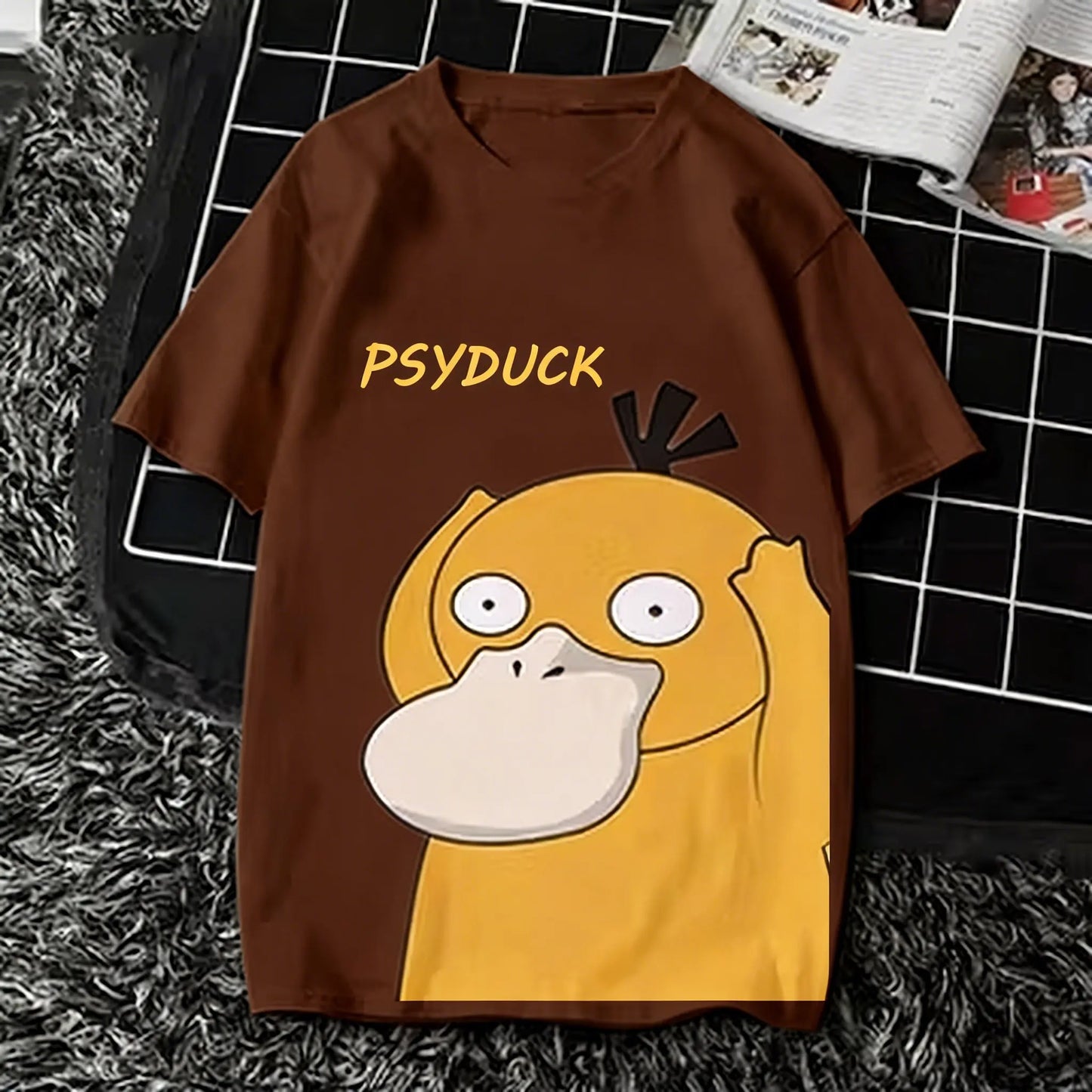 Oversized Anime T Shirt Man Women Cotton Short Sleeve Tee Streetwear Y2k Clothes Casual Top Summer Fashion Unisex