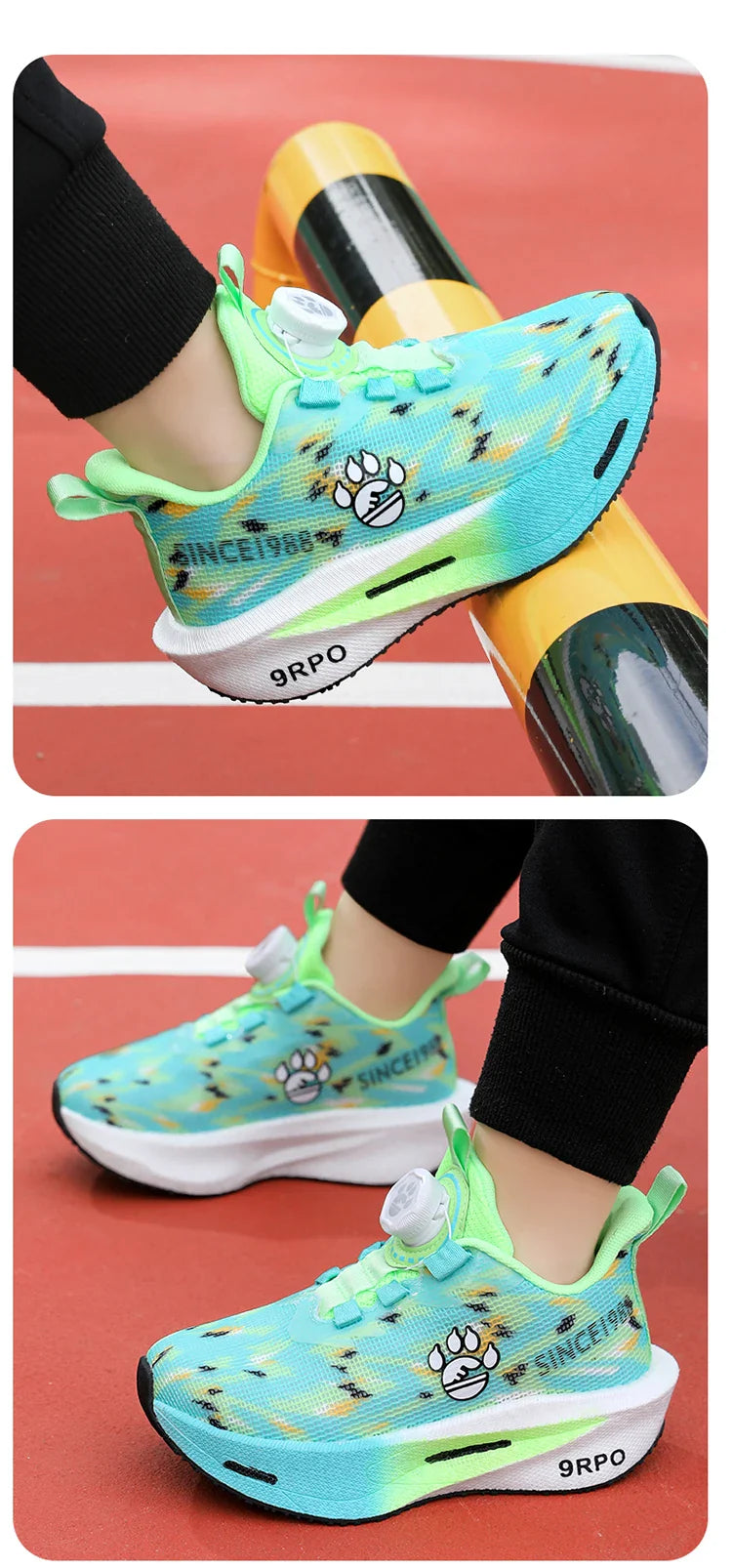 New children's shoes, boys' double-net carbon sneakers, students' casual and light running shoes, children's basketball shoes