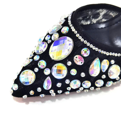 Newest INS Style Lace Elegant High Heels Pointed-Toe Nigeria Popular Design African Ladies Shoes And Bag Set