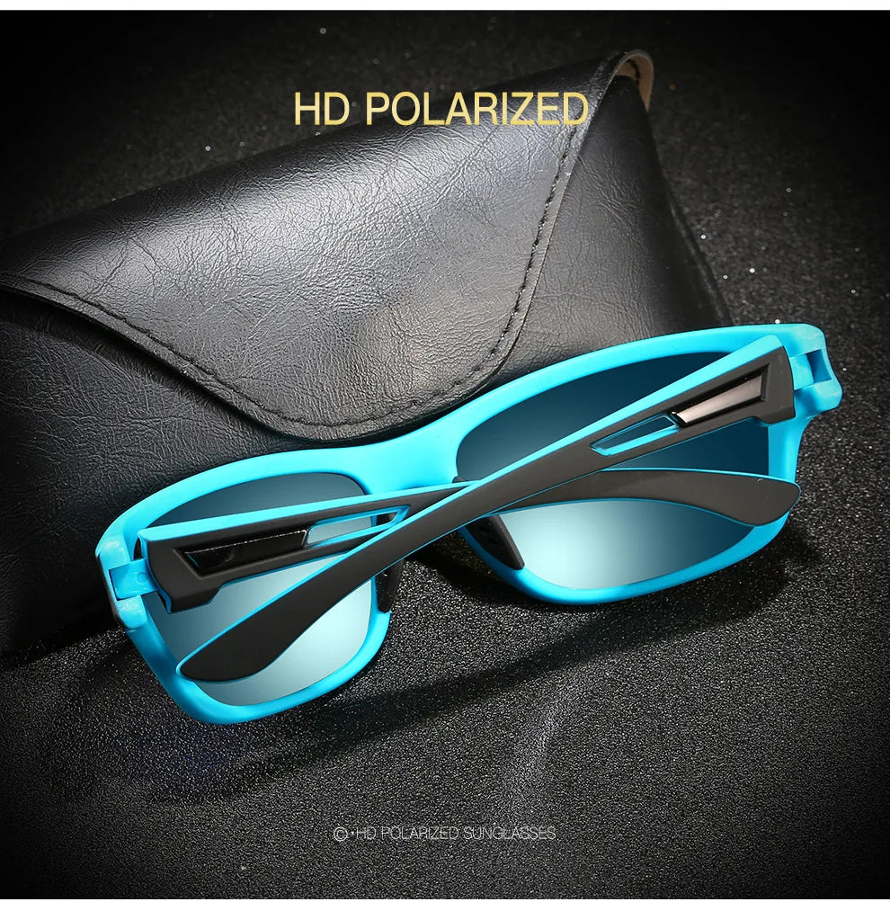 Men's Polarized Fishing Sunglasses With Glasses Chain For Men Women Driving Hiking Sun Glasses Fishing Eyewear