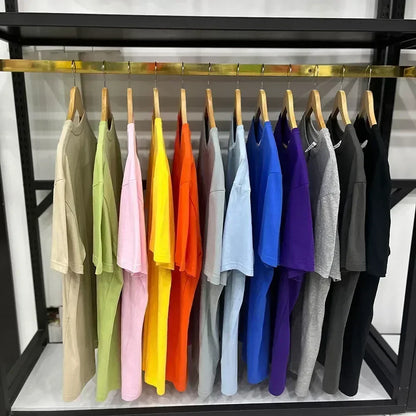 Mofang Print T-Shirt Summer Tees For Men Women 100% Cotton O-neck Oversize Casual Short sleeved Tops