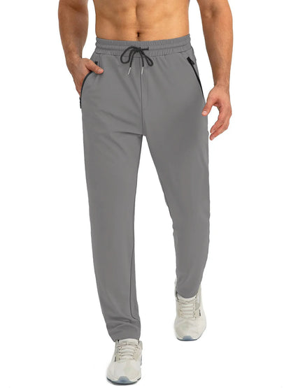 Men's Lightweight Quick Dry Sport Pants with Elastic Waist Outdoor Gym Workout Running Jogger Athletic Sweatpants Quality