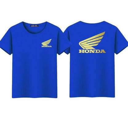 2026 Racing HRC Summer New Men's Fashion 100% Cotton T-Shirt Street Casual Top